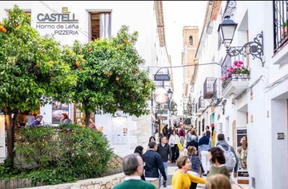 Portal Vell Altea Apartman Kültér fotó